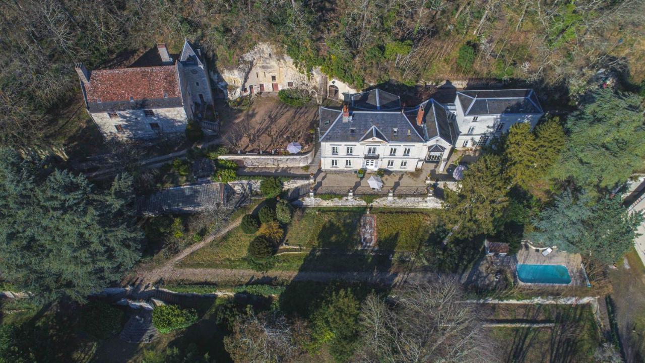 Manoir De La Salle Du Roc Bourré Exterior foto