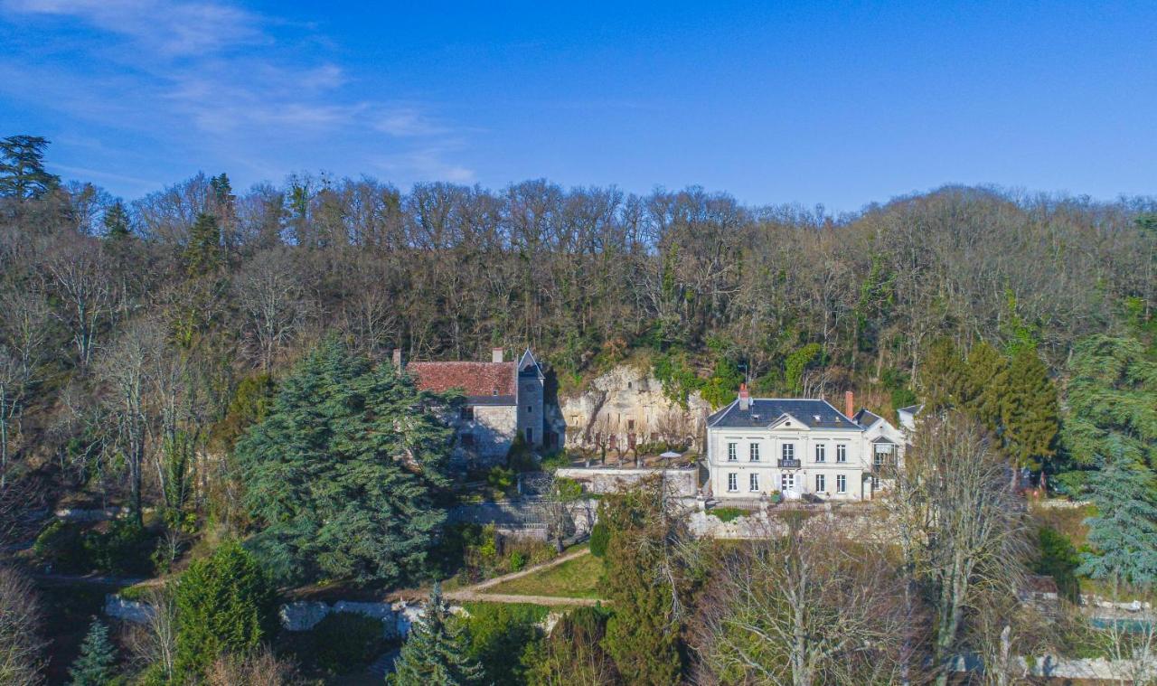 Manoir De La Salle Du Roc Bourré Exterior foto